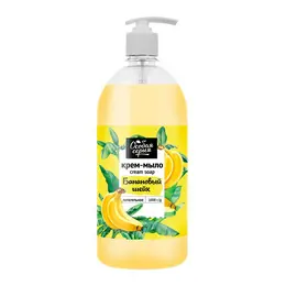 ОС Крем-мыло "Банановый шейк", 1000 г ОС Крем-мыло "Банановый шейк", 1000 г