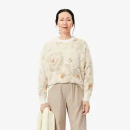 Женский трикотажный свитер Lacoste Floral Женский трикотажный свитер Lacoste Floral
