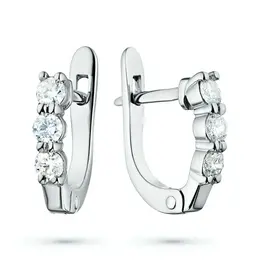 Серьги из серебра э0612сг09170500 Серьги из серебра э0612сг09170500