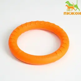 Кольцо-снаряд из eva, плавающее, 19,5 см, оранжевое Кольцо-снаряд из eva, плавающее, 19,5 см, оранжевое
