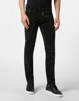 Джинсы Прямые Philipp Plein
