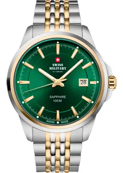Швейцарские наручные  мужские часы Swiss Military SM34104.06. Коллекция Classic