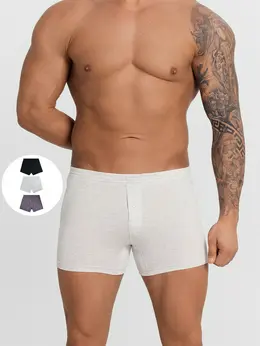 Трусы шорты мужские в наборе, 3 шт Трусы шорты мужские в наборе, 3 шт