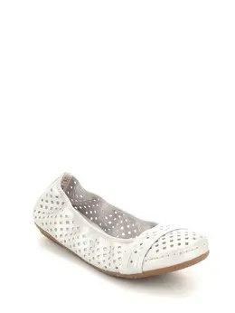 Балетки Rieker женские летние, размер 36, цвет серебряный, артикул 41430-90 Балетки Rieker женские летние, размер 36, цвет серебряный, артикул 41430-90