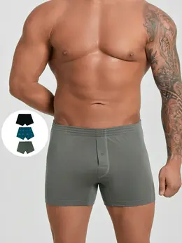 Трусы шорты мужские в наборе, 3 шт Трусы шорты мужские в наборе, 3 шт