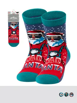 Детские носки OMSA kids Calzino 21N65 (Санта, Олень, Снеговик) Детские носки OMSA kids Calzino 21N65 (Санта, Олень, Снеговик)
