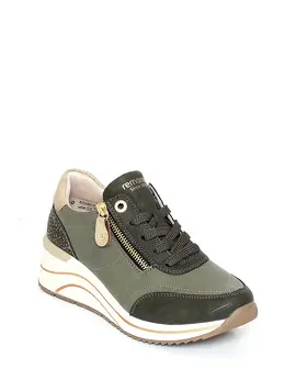 Кроссовки Remonte женские демисезонные, размер 39, цвет зеленый, артикул D0T00-54