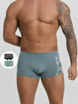 Трусы боксеры мужские в наборе, 2 шт Трусы боксеры мужские в наборе, 2 шт