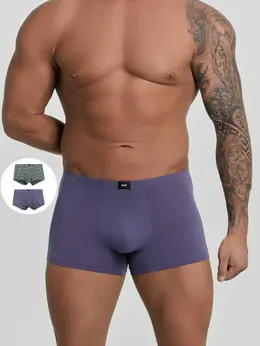 Трусы боксеры мужские в наборе, 2 шт Трусы боксеры мужские в наборе, 2 шт