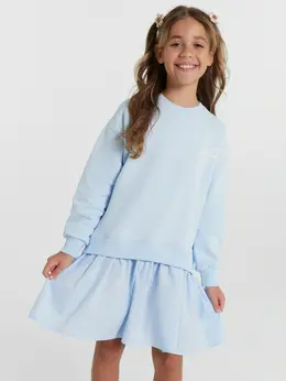 Платье для девочек голубое Платье для девочек голубое