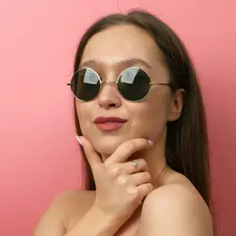 Очки солнцезащитные onesun, uv 400, 14×13×4.6 см, линза 4.6×4.6 см, зеленые Очки солнцезащитные onesun, uv 400, 14×13×4.6 см, линза 4.6×4.6 см, зеленые