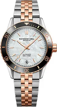 Швейцарские наручные  женские часы Raymond weil 2755-S51-97001. Коллекция Freelancer