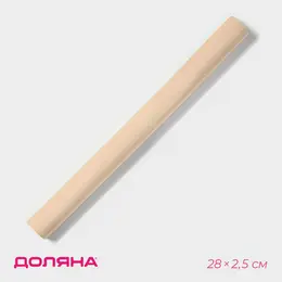 Скалка доляна, дерево, 28 см
