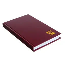Ежедневник недатированный а5, 160 листов, обложка бумвинил, бордовый