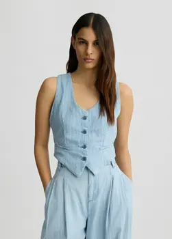 Жилет женский Gilet Denim Stripe LIU JO Жилет женский Gilet Denim Stripe LIU JO