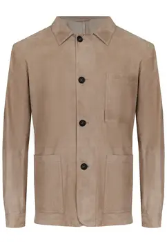 Замшевая куртка CORNELIANI Замшевая куртка CORNELIANI