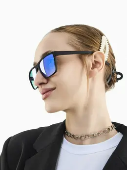 Очки солнцезащитные onesun, uv 400, ширина 14.7 см, дужка 14.5 см, линза 5.2×4.1 см