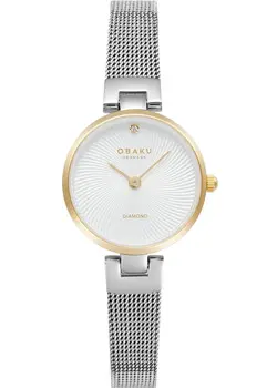 fashion наручные  женские часы Obaku V256SXFIMC. Коллекция Diamond