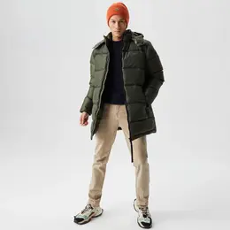 Мужская длинная куртка-пуховик Lacoste Мужская длинная куртка-пуховик Lacoste