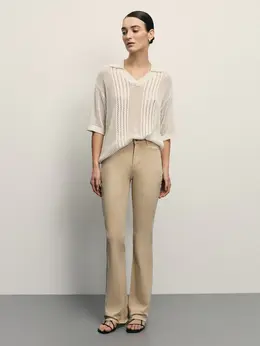 Джинсы bootcut со средней посадкой