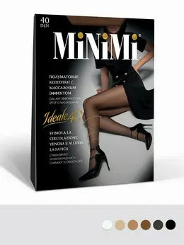 Колготки Mini IDEALE 40 (утяжка по ноге) Колготки Mini IDEALE 40 (утяжка по ноге)