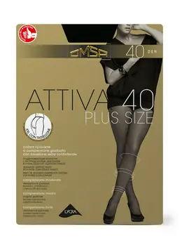 Колготки Oms Attiva 40 XXL PLUS SIZE