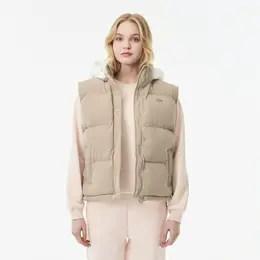 Женский жилет Lacoste с капюшоном Женский жилет Lacoste с капюшоном