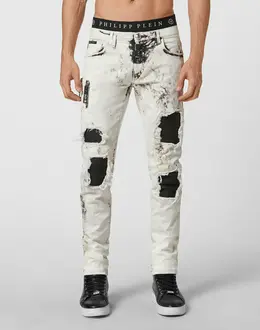 Джинсы Зауженные Philipp Plein