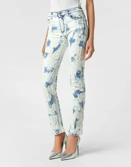 Джинсы Прямые Philipp Plein