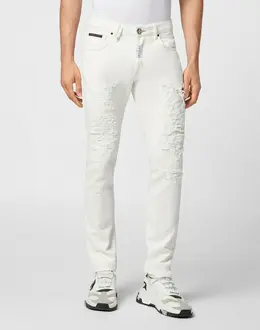 Джинсы Прямые Philipp Plein