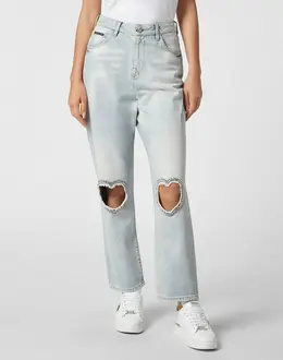 Джинсы Прямые Philipp Plein