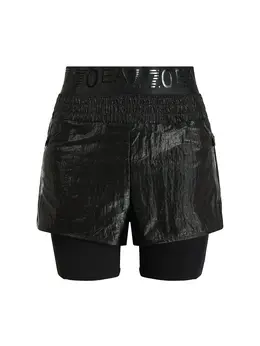 Двойные спортивные женские шорты Shorts EA7 Двойные спортивные женские шорты Shorts EA7