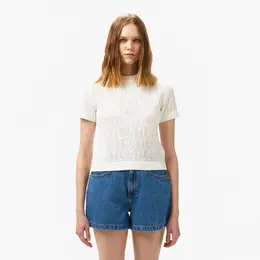 Женский свитер Lacoste из смеси вискозы Женский свитер Lacoste из смеси вискозы