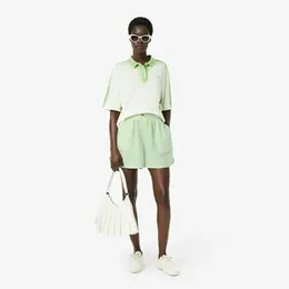 Женские шорты Lacoste из льна Женские шорты Lacoste из льна