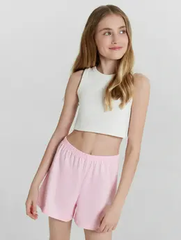 Шорты для девочек домашние розовые Шорты для девочек домашние розовые