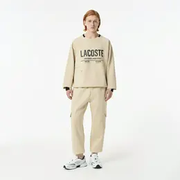 Мужские спортивные брюки Lacoste из эластичного хлопка Мужские спортивные брюки Lacoste из эластичного хлопка