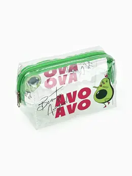 Пенал - косметичка avokado beauty, 14×8 см, пвх Пенал - косметичка avokado beauty, 14×8 см, пвх