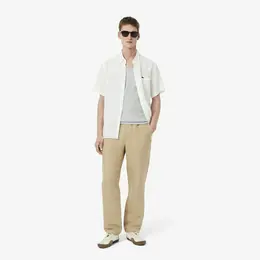 Мужские спортивные брюки Lacoste из смеси льна и вискозы Мужские спортивные брюки Lacoste из смеси льна и вискозы