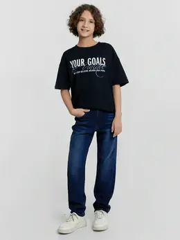 Брюки джинсовые для мальчиков (осенне-зимний ассортимент) Брюки джинсовые для мальчиков (осенне-зимний ассортимент)