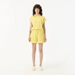 Женские спортивные шорты Lacoste с карманами Женские спортивные шорты Lacoste с карманами