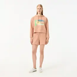 Женские спортивные шорты Lacoste с карманами Женские спортивные шорты Lacoste с карманами
