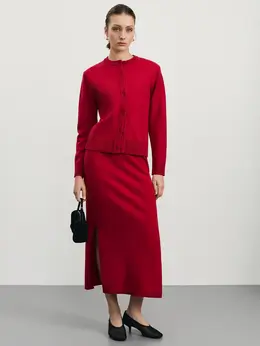 Юбка миди из вискозы Юбка миди из вискозы