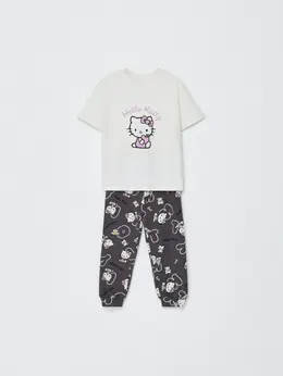 Пижама с принтом Hello Kitty для девочек