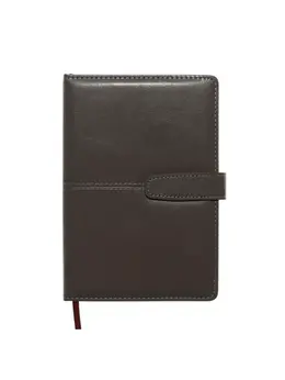 Ежедневник недатированный а5, с хлястиком, 128 листов, в линейку, пвх, серый Ежедневник недатированный а5, с хлястиком, 128 листов, в линейку, пвх, серый