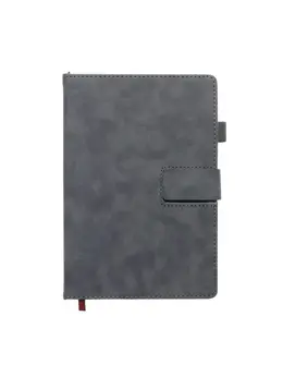 Ежедневник недатированный а5, с хлястиком, 128 листов, в линейку, пвх, серый Ежедневник недатированный а5, с хлястиком, 128 листов, в линейку, пвх, серый