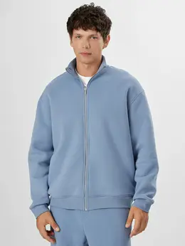 Толстовка мужская голубая