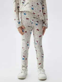 Леггинсы с принтом Hello Kitty для девочек Леггинсы с принтом Hello Kitty для девочек