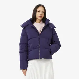 Женская короткая куртка Lacoste с капюшоном Женская короткая куртка Lacoste с капюшоном