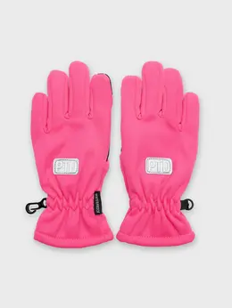 Перчатки SoftShell зимние для девочки Перчатки SoftShell зимние для девочки