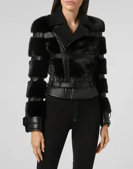 Кожаная Куртка Philipp Plein Кожаная Куртка Philipp Plein